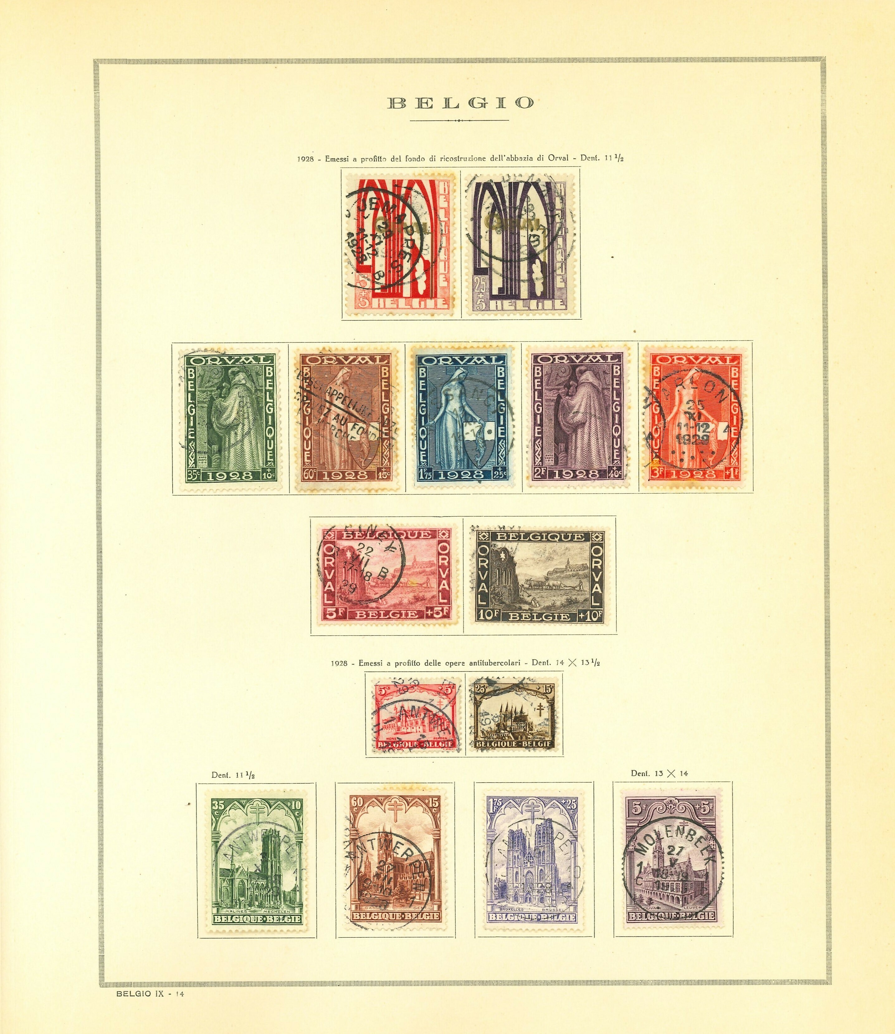 Stamp Auction Belgium Lots Collections Worldwide stamps and