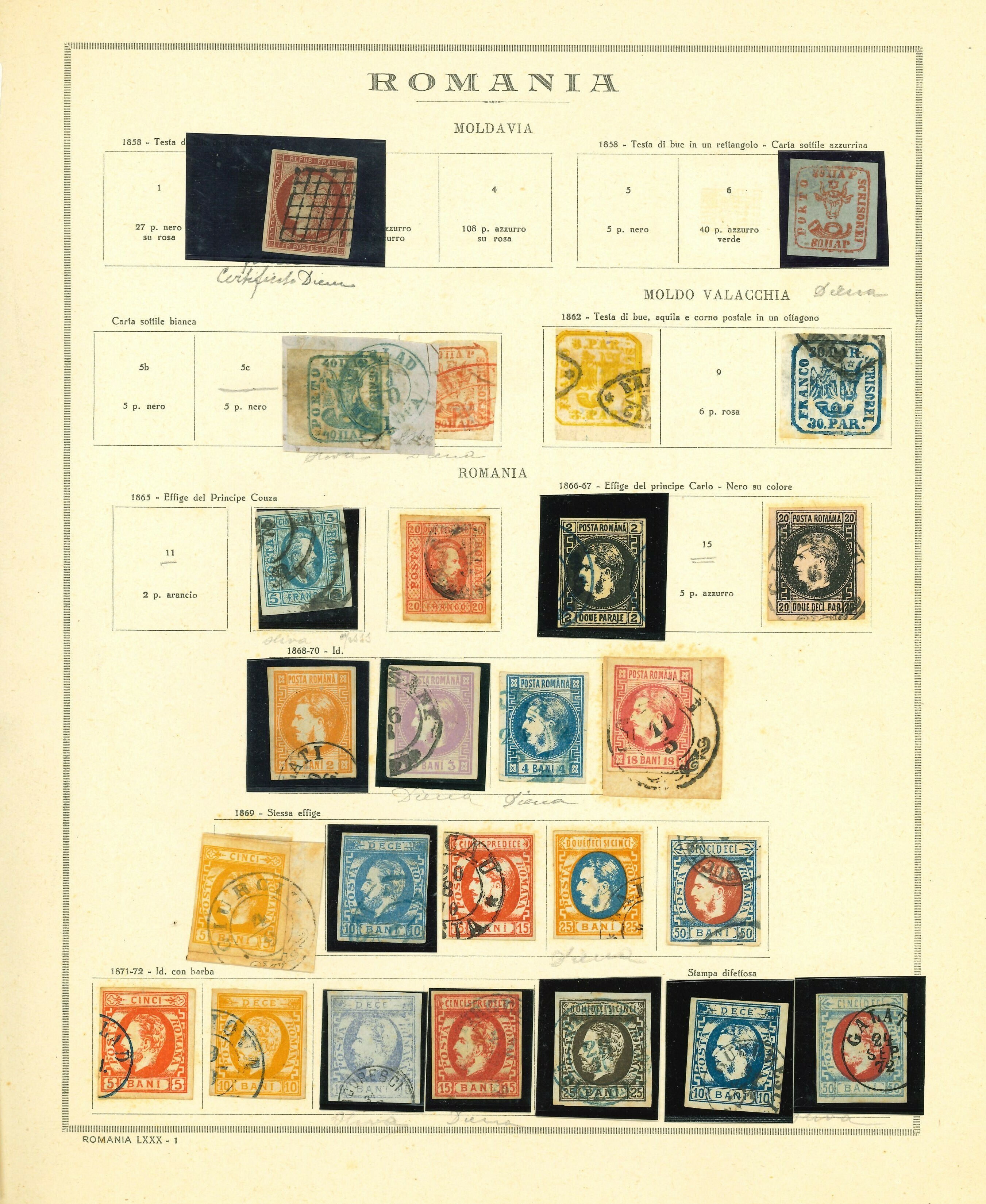 Stamp Auction Romania Lots Collections Worldwide stamps and