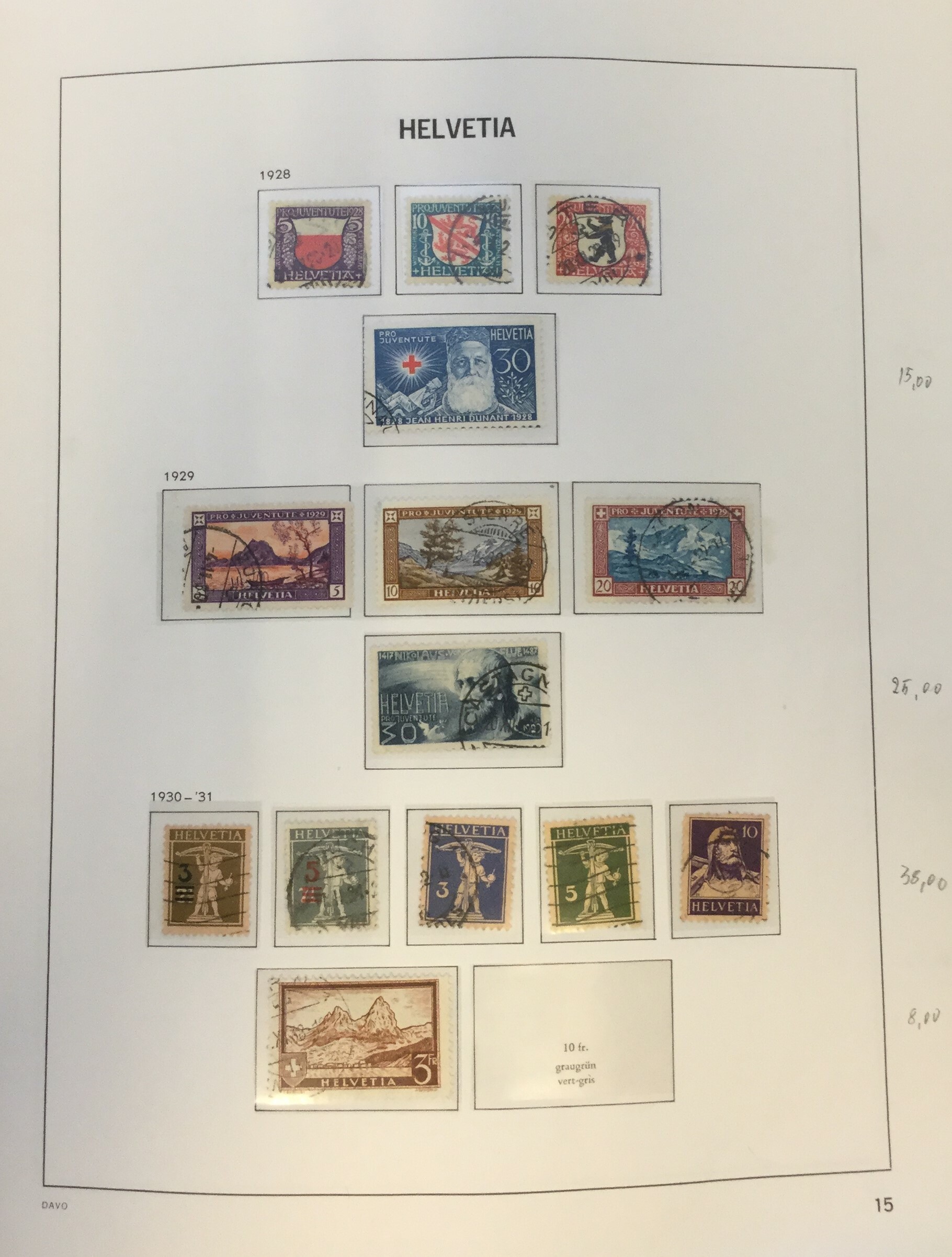 Stamp Auction - svizzera Lots & Collections - Worldwide stamps and ...